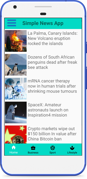 Simple News App